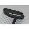 Stylowy nowoczesny designerski kinkiet LED czarny do łazienki IP44 szklany ryflowany klosz PANDORA WALL CCT AZ6573 Azzardo 